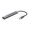 Trust Halyx USB 3.2 Gen 1 (3.1 Gen 1) Type-A 5 Mbit/s Gris 24948