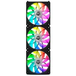 VENTILADOR CAJA NOX HUMMER EASYLINK ARGB FANS KIT NEGROS NXHUMMEREASYLINKBK