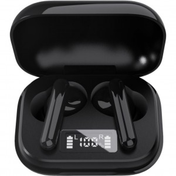 WIRELESS BLUETOOTH EARBUDS - BLACK TWE-38BLACK