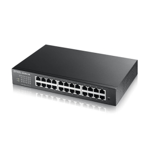 Zyxel GS1900-24E-EU0103F switch Gestionado L2 Gigabit Ethernet (10/100/1000) 1U Negro GS1900-24E-EU0103F