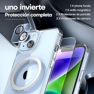 TAURI Funda Compatible iPhone 14 Plus TAURI Funda Compatible iPhone 14 Plus