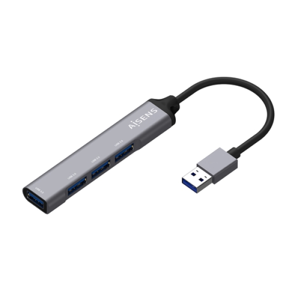 AISENS Hub USB 3.0 Aluminio