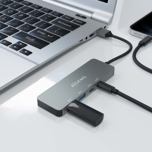 AISENS Hub USB 3.2 Gen2 10G USB-A, USB-A/M-2xUSB-C/H-2xUSB-A/H, Gris, 15cm AISENS Hub USB 3.2 Gen2 10G USB-A, USB-A/M-2xUSB-C/H-2xUSB-A/H, Gris, 15cm