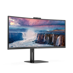 AOC V5 CU34V5CW 86,4 cm (34") 3440 x 1440 Pixeles Wide Quad HD LED Negro
