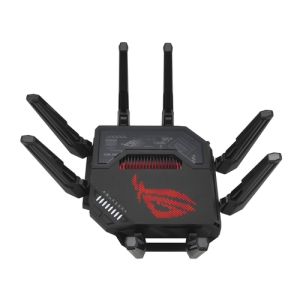 ASUS ROG Rapture GT-BE98 router inalámbrico 10 Gigabit Ethernet Quad-band (2.4 GHz / 5 GHz-1 / 5 GHz-2 / 6 GHz) Negro ASUS ROG Rapture GT-BE98 router inalámbrico 10 Gigabit Ethernet Quad-band (2.4 GHz / 5 GHz-1 / 5 GHz-2 / 6 GHz) Negro