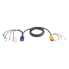 ATEN Cable KVM PS/2 con audio y SPHD 3 en 1 de 1