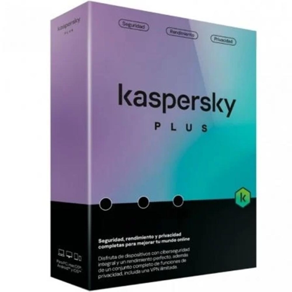 Antivirus Kaspersky Plus 1 Dispositivo 1 KL1042S5AFS-MSB-CAHO-ES