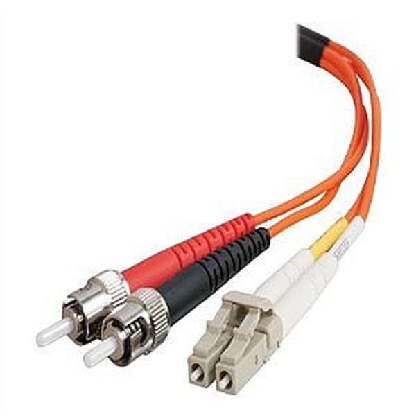 C2G 85493 cable de fibra optica 2 m LC ST OFNR Naranja 85493