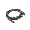 CABLE ESTEREO LANBERG JACK 3.5 MM MACHO/JACK 3.5MM HEMBRA 3M NEGRO CA-MJFJ-10CC-0030-BK