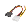CABLE LANBERG ALIMENTACION MOLEX MACHO A 2X SATA HEMBRA 15 CM CABLE LANBERG ALIMENTACION MOLEX MACHO A 2X SATA HEMBRA 15 CM CA-HDSA-11CU-0015