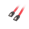 CABLE SATA III LANBERG 6GB/S HEMBRA HEMBRA CLIP METAL 0.5M CA-SASA-14CU-0050-R