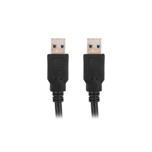 CABLE USB 3.0 LANBERG MACHO/MACHO 1.8M NEGRO CA-USBA-30CU-0018-BK