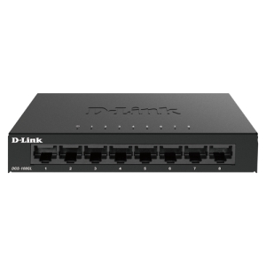 D-Link DGS-108GL switch No administrado Gigabit Ethernet (10/100/1000) Negro DGS-108GL