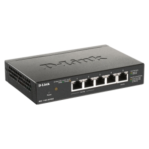 D-Link DGS-1100-05PDV2 switch Gestionado Gigabit Ethernet (10/100/1000) Energía sobre Ethernet (PoE) Negro D-Link DGS-1100-05PDV2 switch Gestionado Gigabit Ethernet (10/100/1000) Energía sobre Ethernet (PoE) Negro
