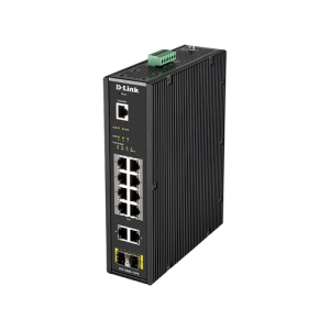 D-Link DIS-200G-12PS switch Gestionado L2 Gigabit Ethernet (10/100/1000) Energía sobre Ethernet (PoE) Negro DIS-200G-12PS