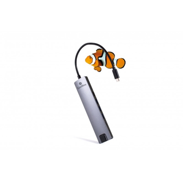 DOCKING COOLBOX USB-C HDMI RJ45 USB COO-DOCK-01