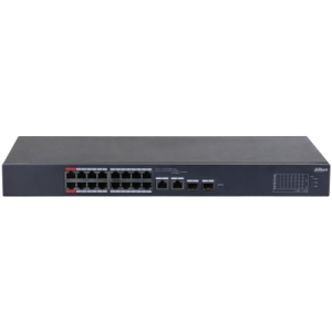 Dahua Technology DH-CS4226-24ET-375 Gestionado L2 Gigabit Ethernet (10/100/1000) Energía sobre Ethernet (PoE) Negro DH-CS4218-16ET-135