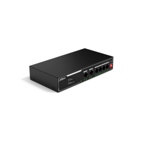 Dahua Technology PoE SF1006LP No administrado L2 Fast Ethernet (10/100) Energía sobre Ethernet (PoE) Negro DH-SF1006LP