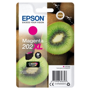 Epson Kiwi Singlepack Magenta 202XL Claria Premium Ink C13T02H34010