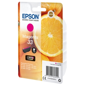 Epson Oranges Singlepack Magenta 33 Claria Premium Ink