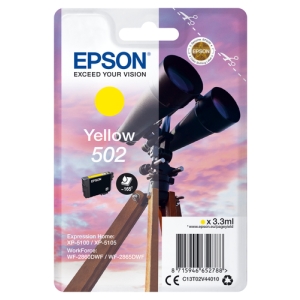 Epson Singlepack Yellow 502 Ink C13T02V44020