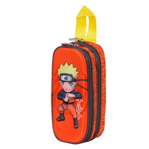 Estuche Doble 3d Karactermania Naruto Chikara KM04700