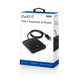 Ewent EW1055 lector de tarjeta inteligente Interior USB USB 3.2 Gen 1 (3.1 Gen 1) Negro Ewent EW1055 lector de tarjeta inteligente Interior USB USB 3.2 Gen 1 (3.1 Gen 1) Negro