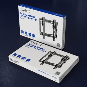 Ewent EW1506 soporte para TV 106,7 cm (42") Negro