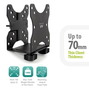 Alternative view of Ewent EW1517 soporte y montura para estación de trabajo/PC todo en uno 5 kg Negro