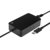 Ewent EW3980 adaptador e inversor de corriente Interior 65 W Negro EW3980