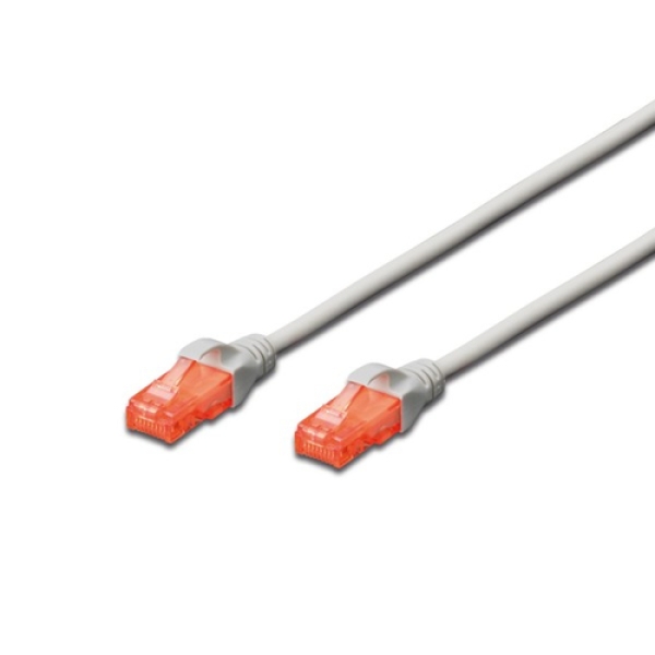 Ewent IM1006 cable de red Gris 1 m Cat6 U/UTP (UTP) IM1006