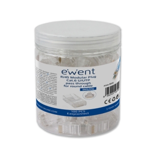 Ewent IM1206 conector RJ-45 Transparente IM1206