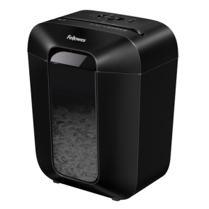 Fellowes Powershred LX45 triturador de papel Corte cruzado Negro 4400501