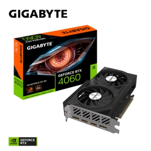 Alternative view of Gigabyte GeForce RTX 4060 WINDFORCE OC 8G NVIDIA 8 GB GDDR6