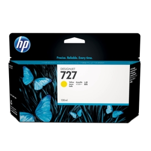 HP Cartucho de tinta DesignJet 727 amarillo de 130 ml B3P21A