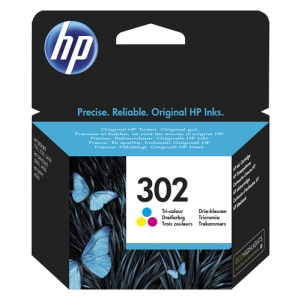 HP Cartucho de tinta original 302 tricolor