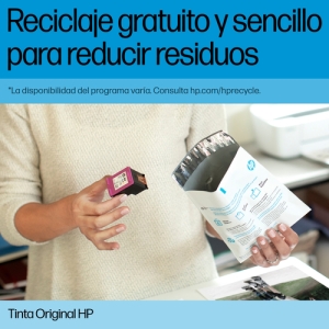 HP Cartucho de tinta original 337 negro