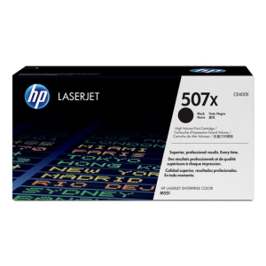 HP Cartucho de tóner original LaserJet 507X de alta capacidad negro CE400X