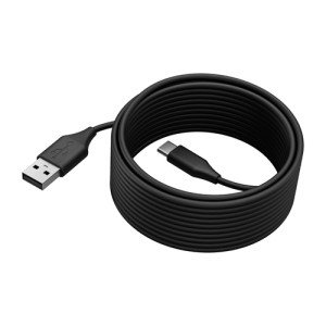 Jabra 14202-11 cable USB 5 m USB 2.0 USB C USB A Negro 14202-11