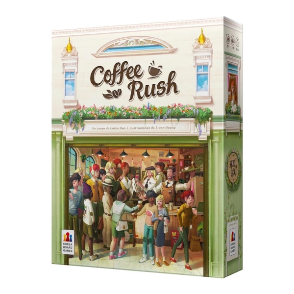 Juego Mesa Coffee Rush Edad Recomendada KBGCR01ES