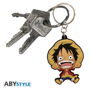 Llavero Pvc Abystyle Luffy Super Deformed ABYKEY037