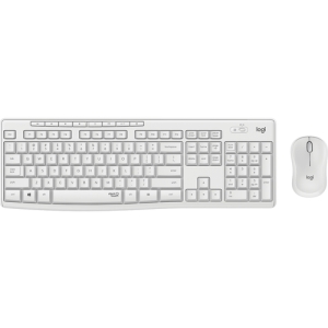 Logitech MK295 Silent Wireless Combo teclado Ratón incluido USB QWERTY Español Blanco 920-009822