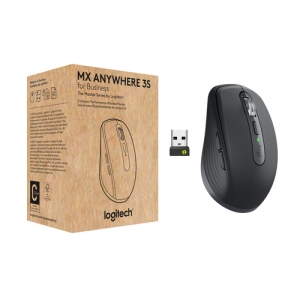 Logitech MX Anywhere 3S for Business ratón mano derecha RF Wireless + Bluetooth Laser 8000 DPI 910-006958
