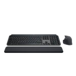 Logitech MX Keys S Combo teclado Ratón incluido RF Wireless + Bluetooth QWERTY Español Grafito 920-011610