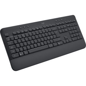 Logitech Signature K650 teclado Bluetooth QWERTY Danés, Finlandés, Nórdico, Sueco Grafito Nórdico