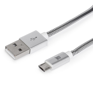 Maillon Technologique Premium MTPMUMS241 cable USB 1 m USB 2.0 USB A Micro-USB B Plata MTPMUMS241