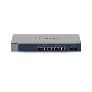 NETGEAR 8-Port Multi-Gigabit/10G Ethernet Smart Switch with 2 SFP+ Ports (MS510TXM) Gestionado L2+ 10G Ethernet (100/1000/10000) Gris MS510TXM-100EUS