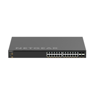 NETGEAR M4350-24X4V Gestionado L3 10G Ethernet (100/1000/10000) Energía sobre Ethernet (PoE) 1U Negro