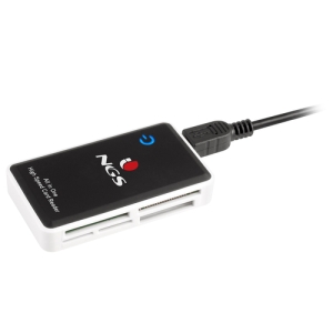 NGS Multireader Pro lector de tarjeta USB 2.0 Negro