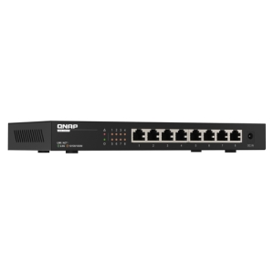 QNAP QSW-1108-8T switch No administrado 2.5G Ethernet (100/1000/2500) Negro QNAP QSW-1108-8T switch No administrado 2.5G Ethernet (100/1000/2500) Negro